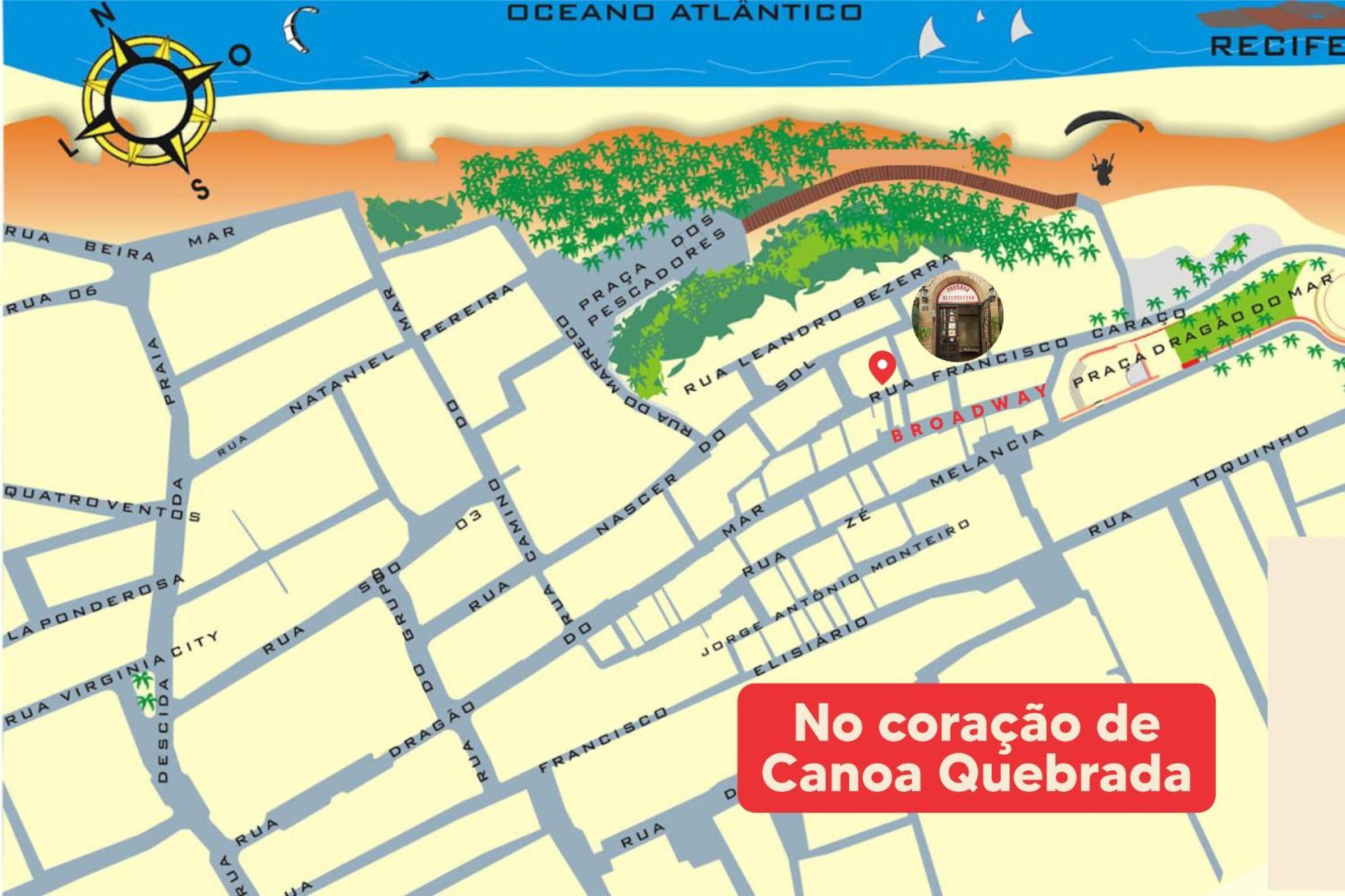 Pousada Alternativa Canoa Quebrada Εξωτερικό φωτογραφία